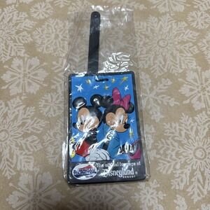 MICKEY MINNIE DISNEY LUGGAGE TAG NEW SEALED 3D